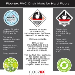 Best Advantagemat Hard Floor Chair Mat, 45