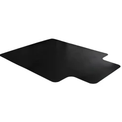 Clearance Advantagemat Hard Floor Chair Mat with Lip, 36" x 48", Black Vinyl (FC123648HLBV) Chair Mats