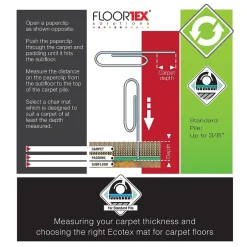 Outlet Evolutionmat Carpet Chair Mat, 48