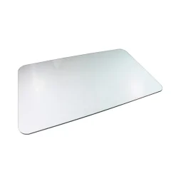 New Glaciermat Carpet & Hard Floor Chair Mat, 36" x 40", Crystal Clear Glass (NCCMFLGL0012) Chair Mats