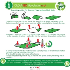 Clearance Revolutionmat Carpet Chair Mat, 46