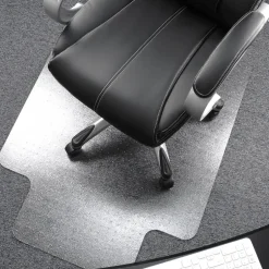 Hot Ultimat Carpet Chair Mat with Lip, 48" x 60", Designed for Medium-Pile Carpet, Clear Polycarbonate (1115227LR) Chair Mats