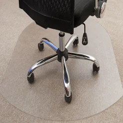 New Ultimat Carpet Chair Mat, 39 x 49", Designed for Low/Medium-Pile Carpet, Clear Polycarbonate (119923SR) Chair Mats