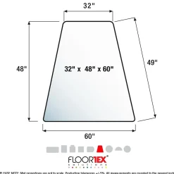 Hot Ultimat Carpet Chair Mat, 48