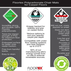 Hot Ultimat Carpet Chair Mat, 48