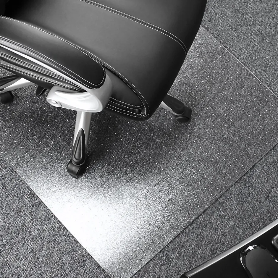 Sale Valuemat Plus Chair Mat, 36" x 48", Designed for Low-Pile Carpet, Clear Polycarbonate (FC119020ER) Chair Mats