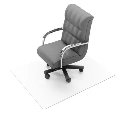 Discount Valuemat Plus Chair Mat, 48" x 60", Designed for Low-Pile Carpet, Clear Polycarbonate (FR1115020ER) Chair Mats