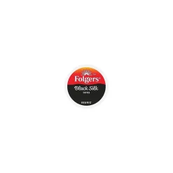 Keurig K-Cups<Folgers Black Silk Coffee, Keurig K-Cup Pod, Dark Roast, 96/Carton (6662CT)