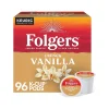 Keurig K-Cups<Folgers French Vanilla Coffee, Keurig K-Cup Pod, 96/Carton (6661CT)