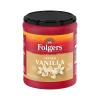 Coffee<Folgers French Vanilla Ground Coffee, 9.6 oz. (2550098181)