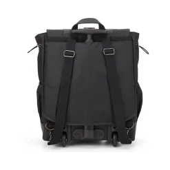 Backpacks<Francine Collection Wheels Up Laptop Backpack, Black (BKBUDGRL_SM)
