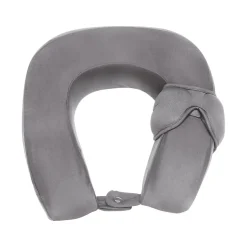 G Force 3-Piece Travel Comfort Earplugs and Eye Mask, Gray, 3/Set (36002)