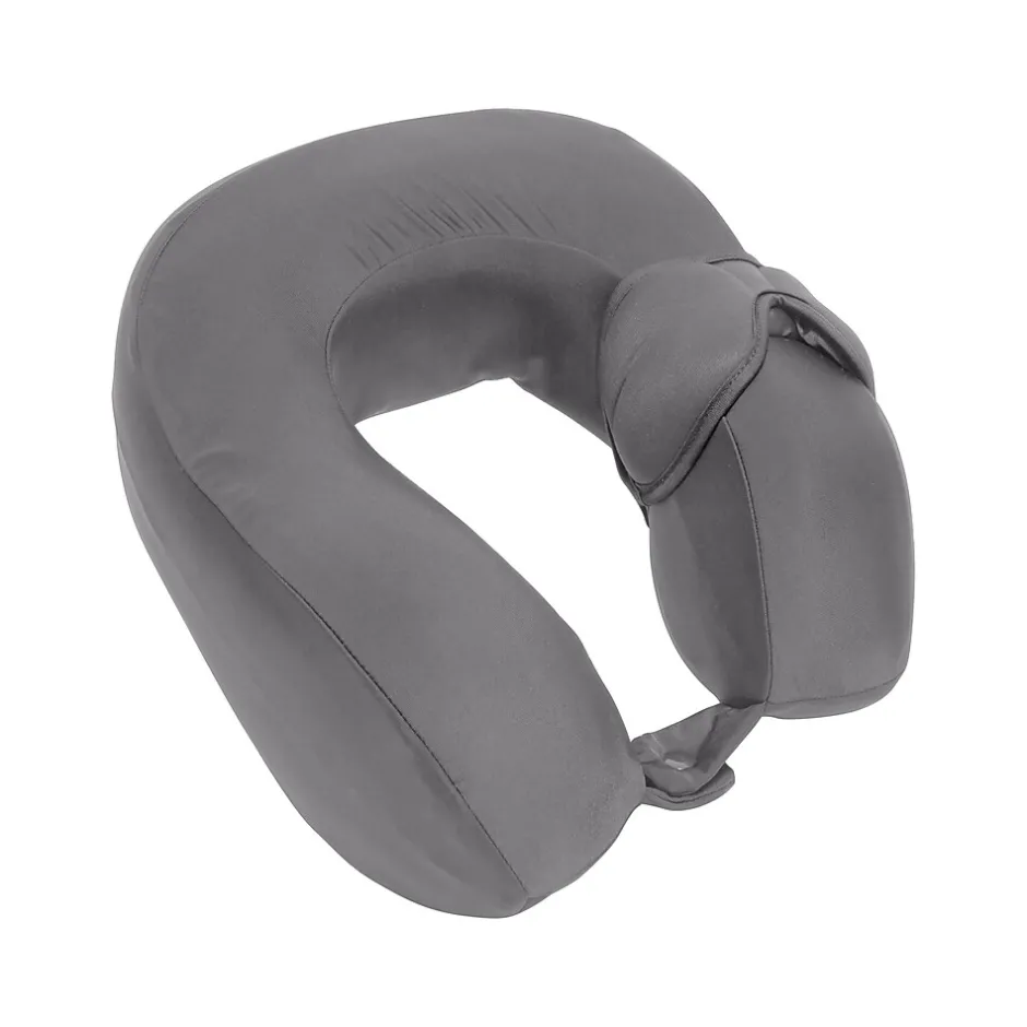 G Force 3-Piece Travel Comfort Earplugs and Eye Mask, Gray, 3/Set (36002)