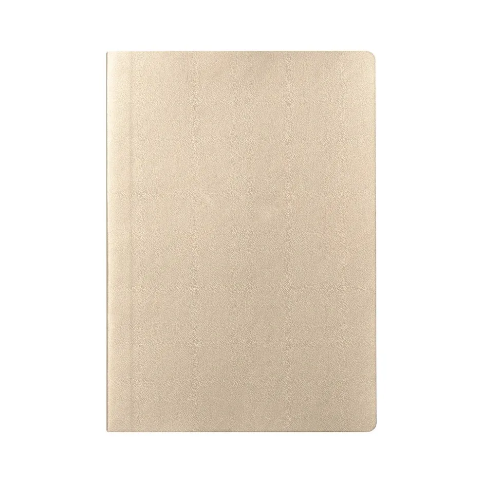 Gartner Studios Faux Leather Journal, 5.89" x 8.3", Gold (59660) Sale