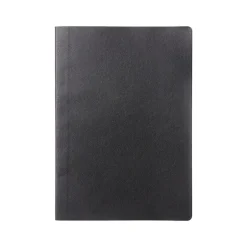 Gartner Studios Vegan Leather Journal, 5.89" x 8.33", Black (59659) New