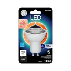 Light Bulbs<GE 5.5 Watt Bright White LED Floodlight Bulb (93120809)