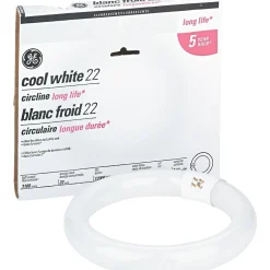 Light Bulbs<GE 22 Watt Cool White 8" Diameter T-9 Circline Fluorescent Tube (33774)