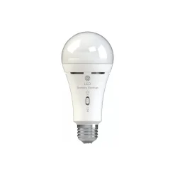 Light Bulbs<GE LED+ Battery Backup 8 Watt Soft White LED neral-Purpose Bulb (93099986)