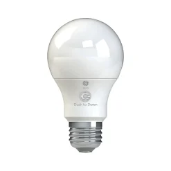 Light Bulbs<GE LED+ Dusk to Dawn 8.5 Watt Soft White LED neral-Purpose Bulb (93101946)