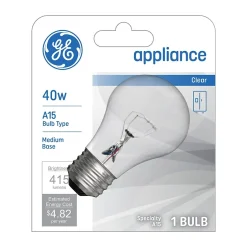 Light Bulbs<GE Lighting 40 Watts Clear Incandescent Bulb (15206)
