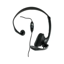 GE Noise Canceling Mono Hands-Free Headset, Over-the-Head, Black (98999)* Headsets