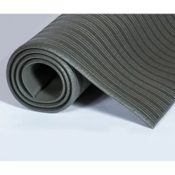 Floor Mats<Genuine Joe #410 Tuff-Spun Foot-Lover Anti-Fatigue Commercial Wiper Entrance Floor Mat, 3' x 10', Gray (FL 3610GY)