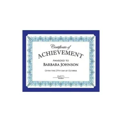 Hot Certificate Holders, 9.5" x 12", Navy, 10/Pack (47835) Awards & Certificates
