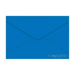 Geographics Gummed A9 Greeting Card Envelopes, 5.75" x 8.75", Blue, 50/Pack (48463)* Business