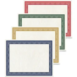 Traditional Graduation Certificates, 8.5" x 11", Multicolor, 40/Pack (48669) Awards & Certificates