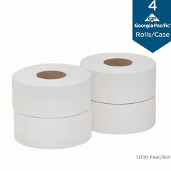 Georgia-Pacific Professional Series Jumbo Jr. Toilet Paper, 2-Ply, White, 1000 ft./Roll, 4 Rolls/Carton (2172114)