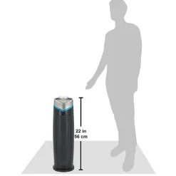 Air Purifiers<GermGuardian 4-in-1 Energy Star HEPA Tower Air Purifier, (AC4825DLX)