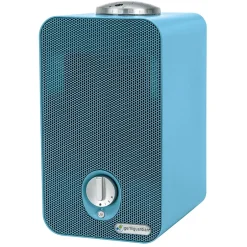 Air Purifiers<GermGuardian 4-in-1 HEPA Tabletop Air Purifier, 3-Speed, Blue (AC4150BLCA)