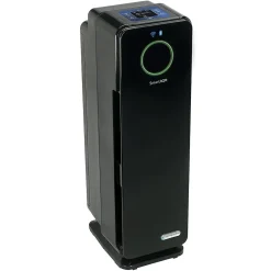 Air Purifiers<GermGuardian Smart Elite 4-in-1 True HEPA Tower Air Purifier, 5-Speed, WiFi Enabled, Black (CDAP4500BCA)