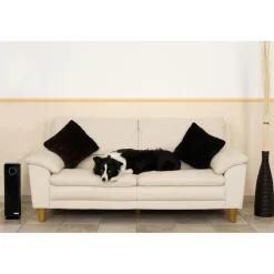 Air Purifiers<GermGuardian True HEPA Tower Air Purifier, 3-Speed, Black (AC4300BPTCA)