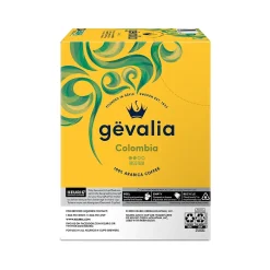 Keurig K-Cups<Gevalia Colombia Coffee Keurig K-Cup Pods, Medium Roast, 96/Box (5304CT)