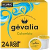 Keurig K-Cups<Gevalia Colombian Coffee Keurig® K-Cup® Pods, Medium Roast, 24/Box (5304)