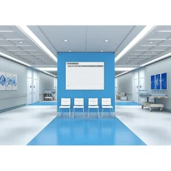 Aria OR Schedule Magnetic Glass Dry-Erase Whiteboard, 4'H x 6'W (GRPARIASM13S-46) Dry Erase