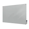 Best Harmony 4'H x 6'W Glass Whiteboard with Square Corners, Gray (HMYSN46GY) Dry Erase
