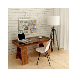 Best Traditional Cork Bulletin Board, Aluminum Frame, 4' x 3' (1334-1) Bulletin