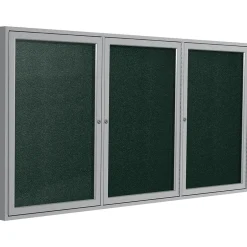 Discount Vinyl Bulletin Board, Satin Frame, 6' x 4' (PA34872VX-183) Bulletin