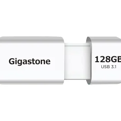 Gigastone 128GB USB 3.1 Type-A Flash Drive, White (GS-U3128GBWH-BC)* Usb Flash Drives