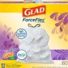 Glad ForceFlex Tall Kitchen Drawstring Trash Bags, 13 Gallon, Gain Lavender with Febreze Freshness, 80 Count (78533)