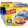 Food Storage Containers<Glad Home Collection Containers, 25 Oz., 5/Pack (79067)