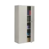 New 9300 72" Steel Storage Cabinet with Four Shelves, Light Gray (9336-S72L-LGR) Storage Cabinets
