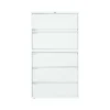 Sale 9300 Plus Series 5-Drawer Lateral File Cabinet, Locking, Letter/Legal, Designer White, 36" (TD9336P5F1HDWT) File Cabinets