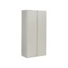 9300 Series 72" Metal Storage Cabinet with 4 Shelves, Designer White (9336P-S72LDWT) Storage Cabinets