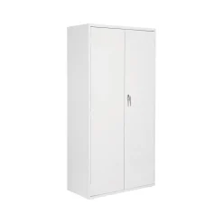 Outlet 9300 Series 72" Steel Storage Cabinet with 4 Shelves, Designer White (TD9336S72DWT) Storage Cabinets
