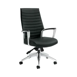 Outlet Accord Vinyl Computer and Desk Chair, Black (26704ALA16F) Office Chairs