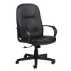 Best Arno High Back Tilter Custom Leather Chair, Black Office Chairs