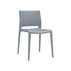 Sale Bakhita Polypropylene Banquet/Reception Chair, Char 4/Carton (6751CHA) Folding & Stacking
